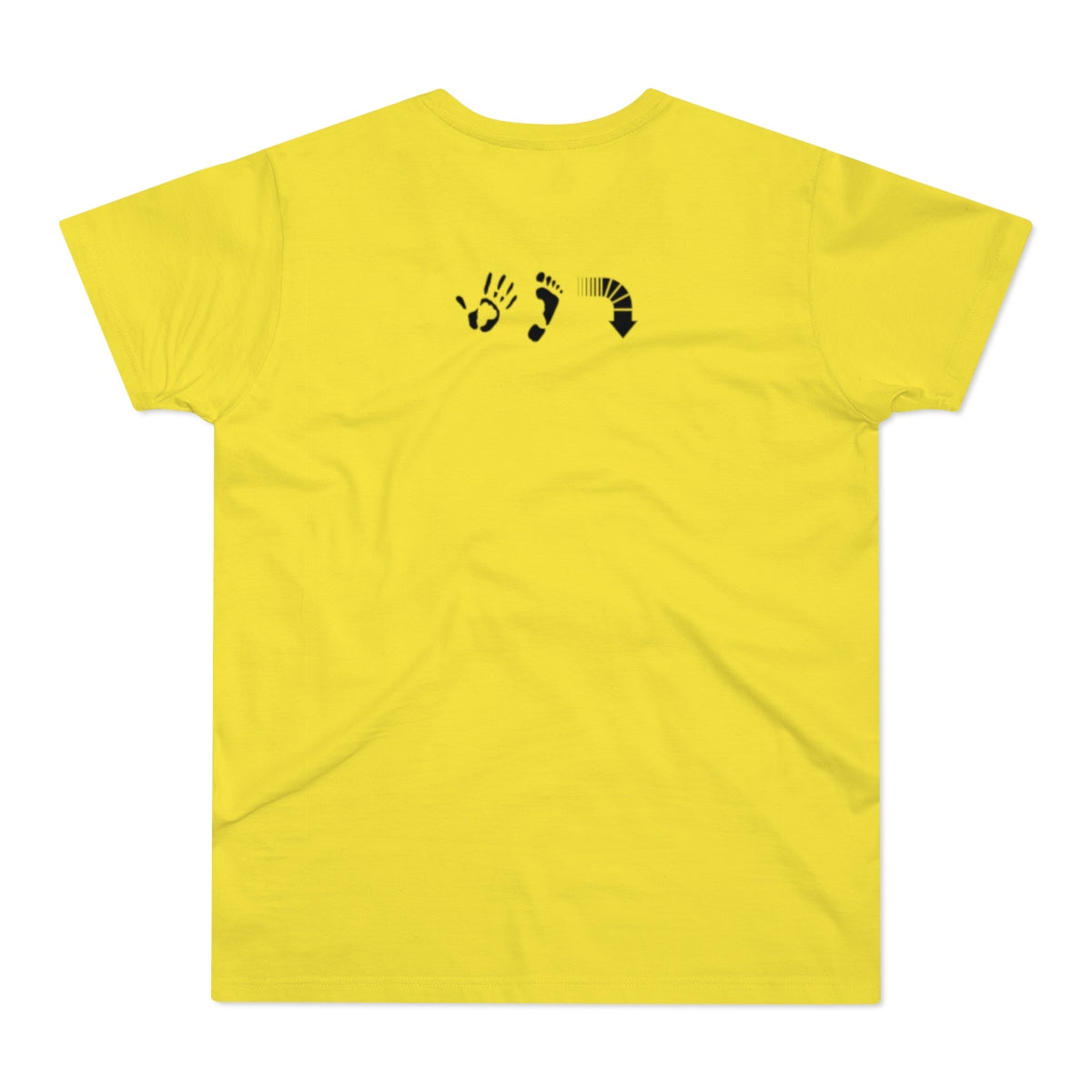 Five Toes Down Single Jersey Men's T-shirt Hater Says