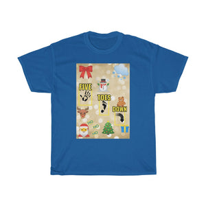 Five Toes Down Logo Christmas Unisex Tee.2