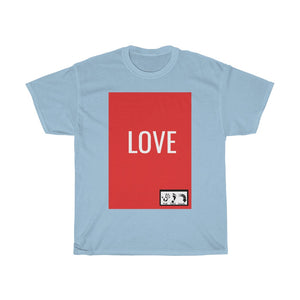 Five Toes Down Love Big (White) Unisex Tee