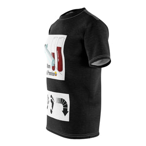 Five Toes Down Stick Unisex Cut & Sew Tee