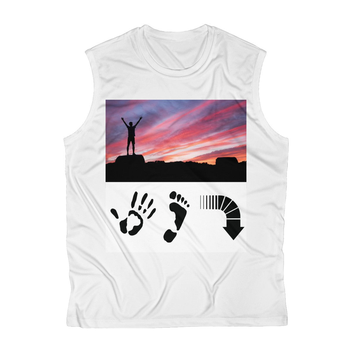 Five Toes Down Performance Tee