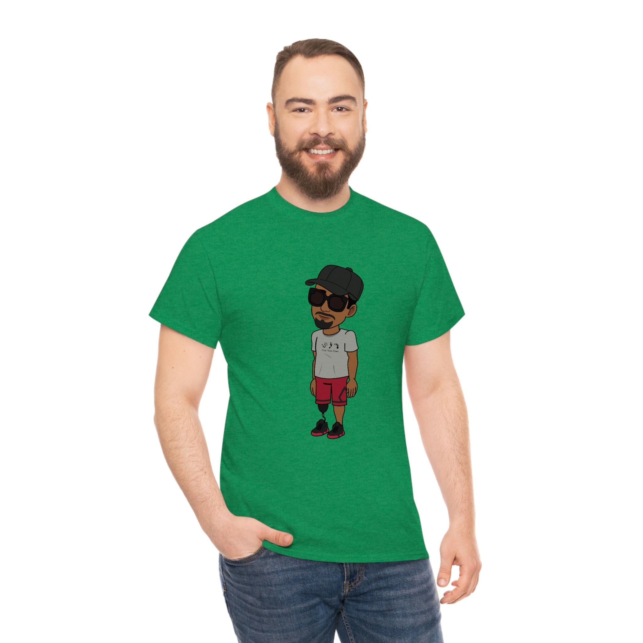 Five Toes Down Henry Unisex Tee