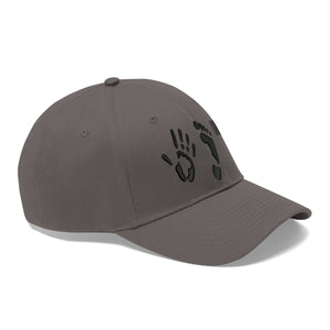 Five Toes Down Unisex Twill Hat Embroidered
