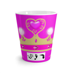Five Toes Down Queen Latte mug