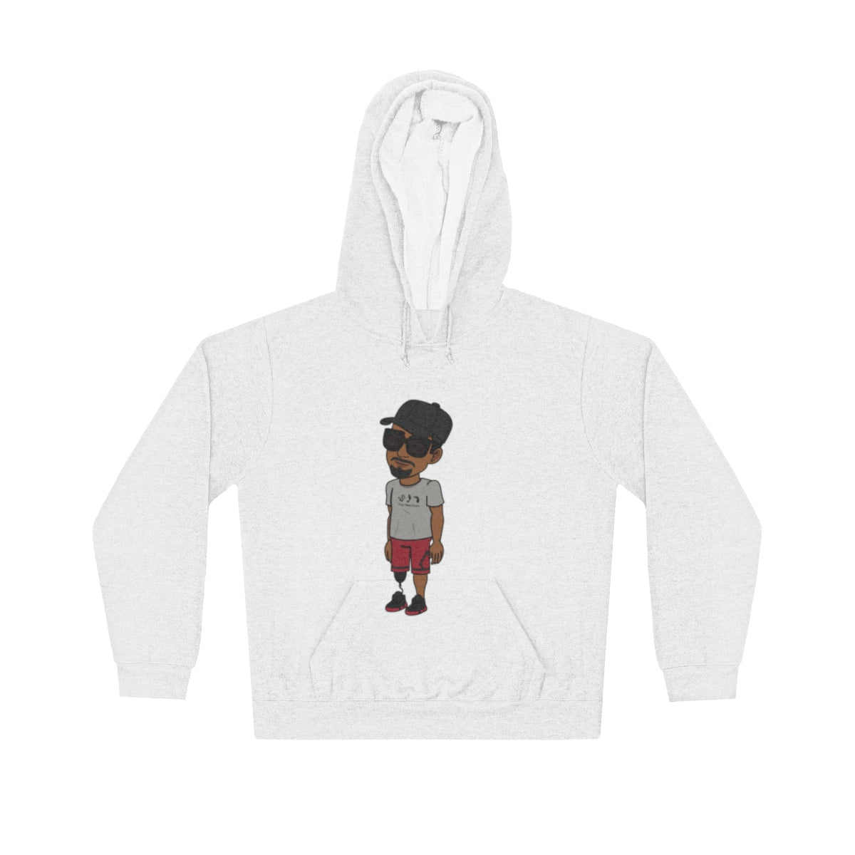 Five Toes Down Henry Amputee Unisex Lightweight Hoodie