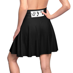 Five Toes Down SSS Women's Skater Skirt Blk