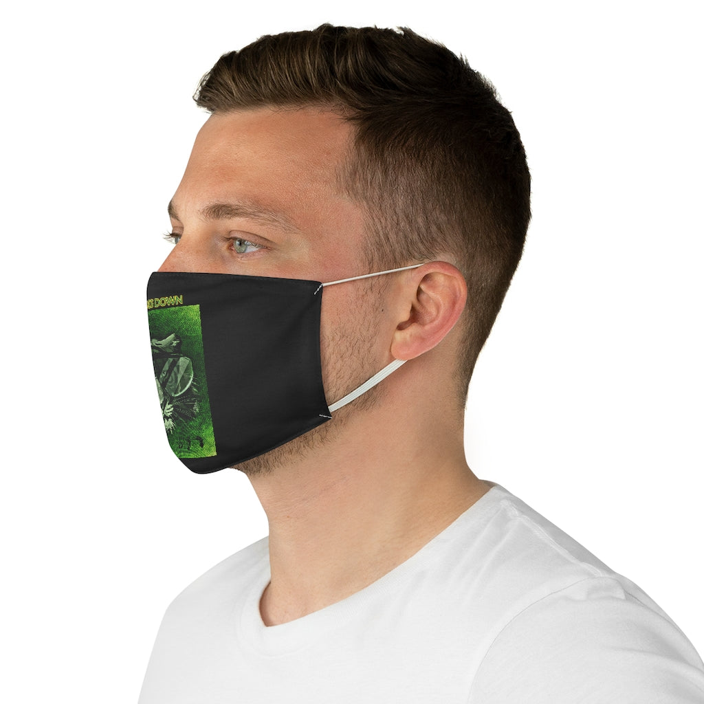 Five Toes Down Fabric Face Mask