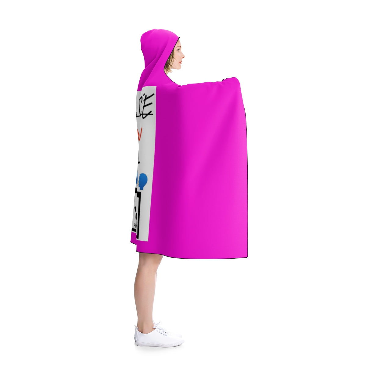 Five Toes Down New Normal Hooded Blanket