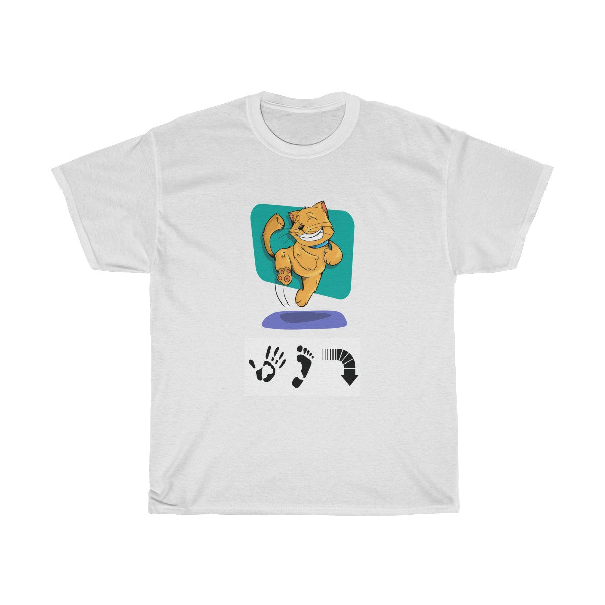 Five Toes Down Cat Dance Unisex Tee