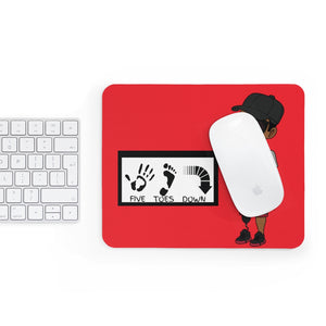 Five Toes Down Henry the Amputee Mousepad
