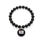 Five Toes Down Wanted Matte Onyx Bracelet