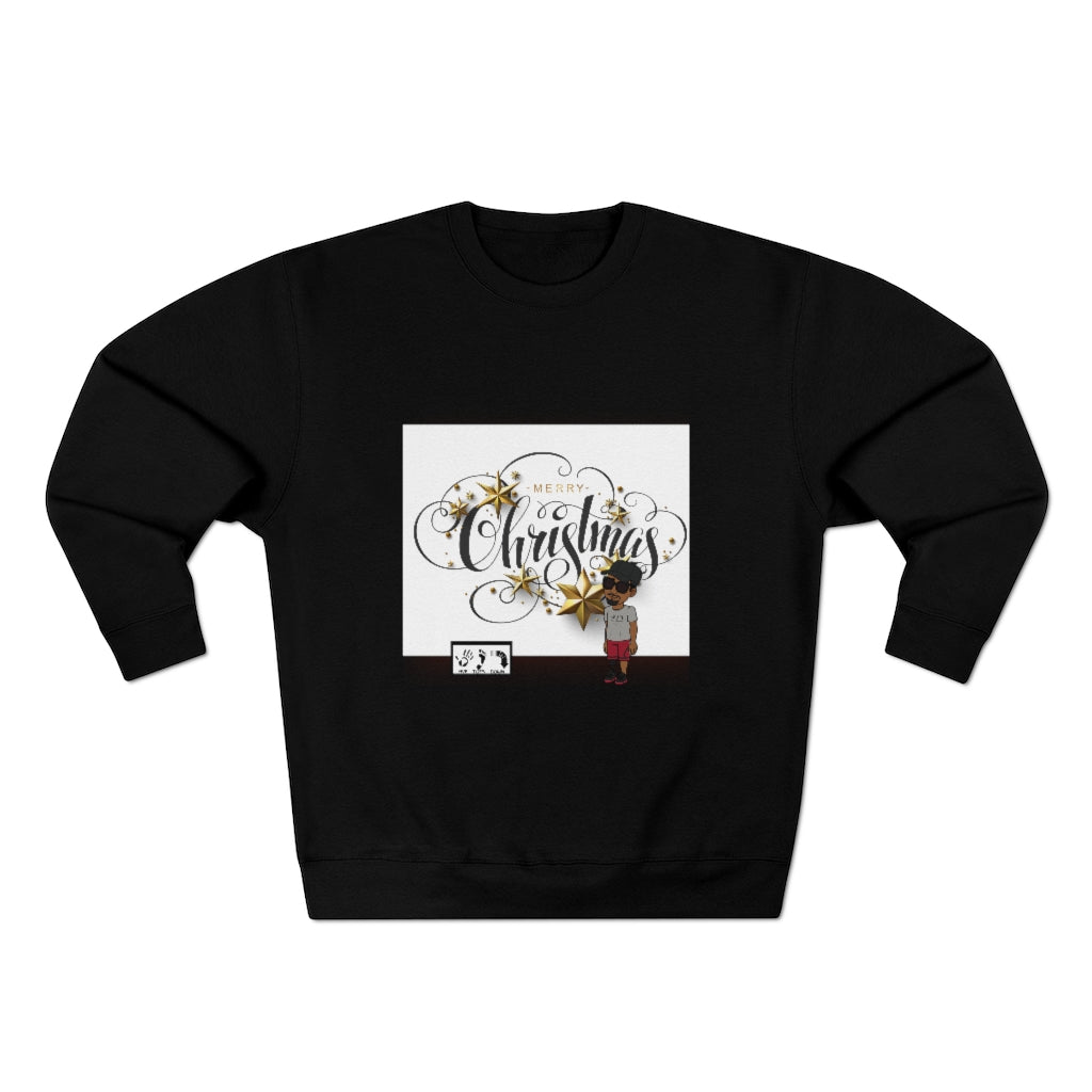 Five Toes Down Merry Christmas Unisex Sweatshirt/Blk