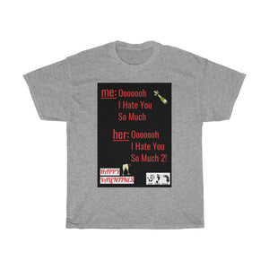 Five Toes Down I hate you Unisex Tee