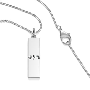 Five Toes Down Single Loop Necklace